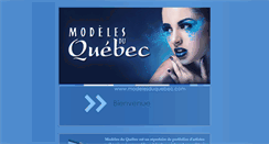 Desktop Screenshot of modelesduquebec.com